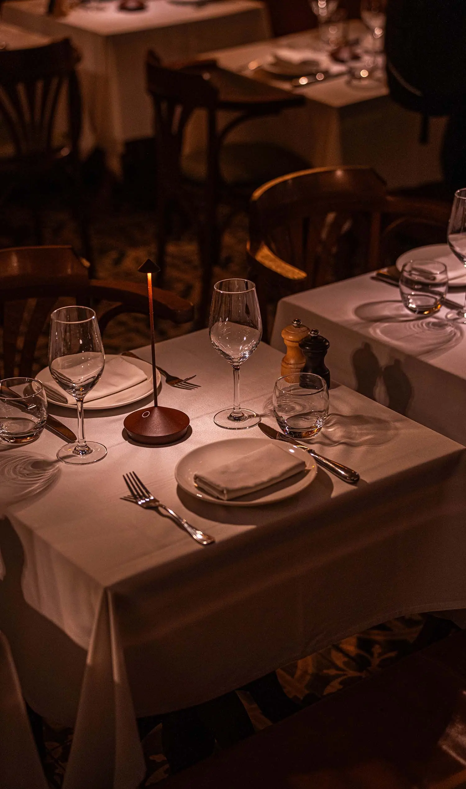 Warm restaurant ambiance at Le Salama Marrakech