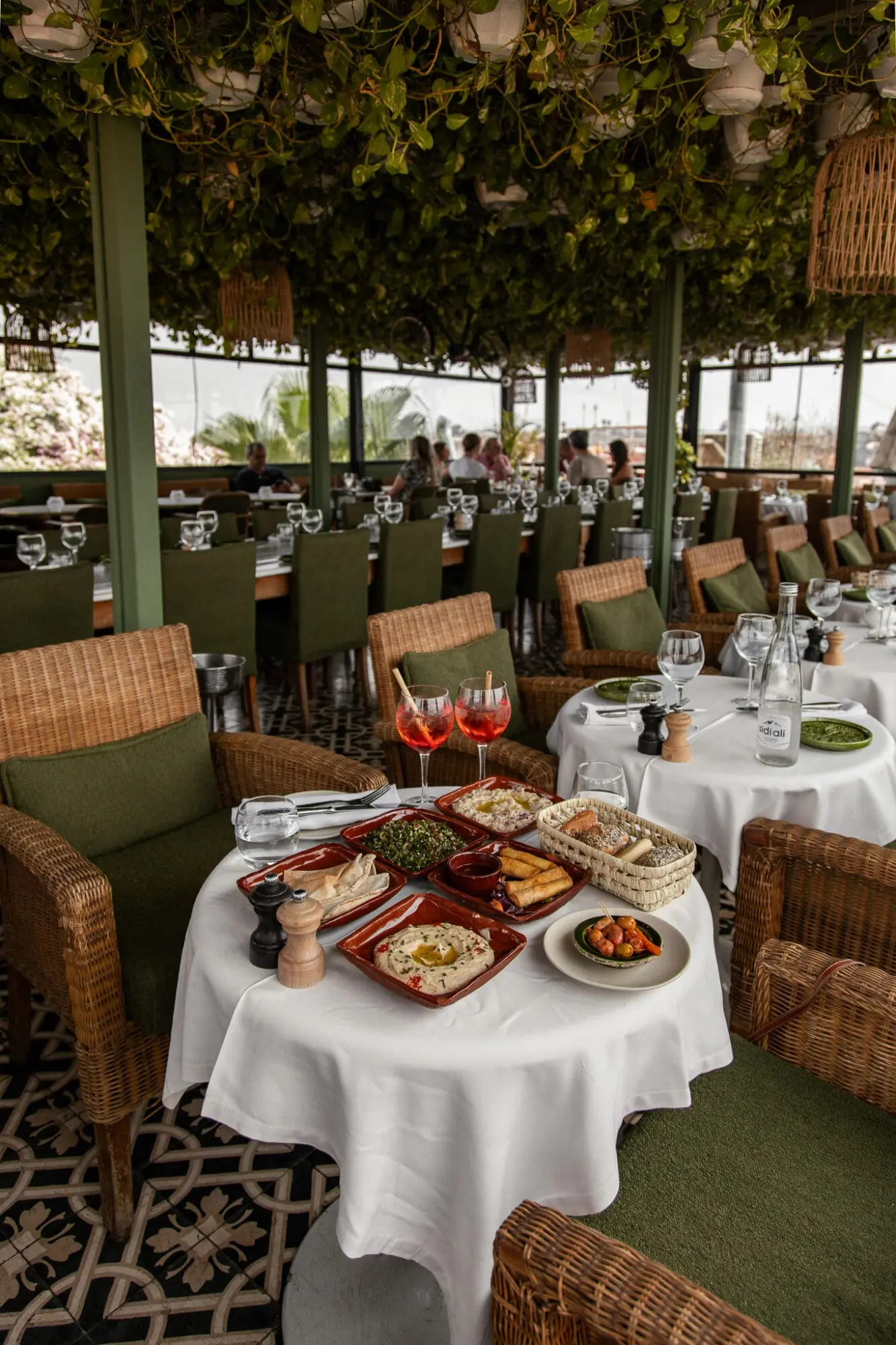 Authentic Tangia Marrakchia, a slow-cooked traditional Moroccan lamb dish served at Le Salama