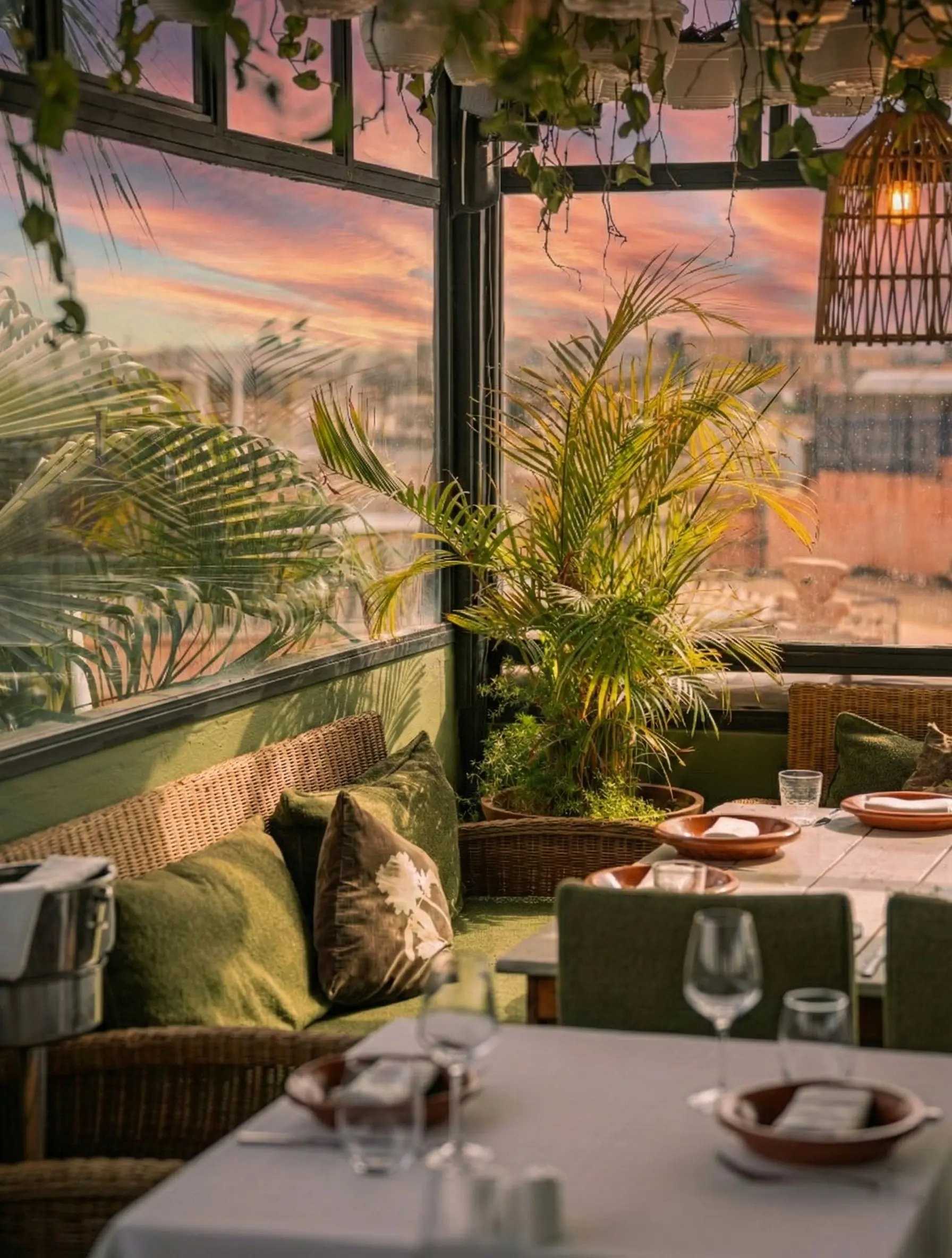 Authentic Tangia Marrakchia, a slow-cooked traditional Moroccan lamb dish served at Le Salama