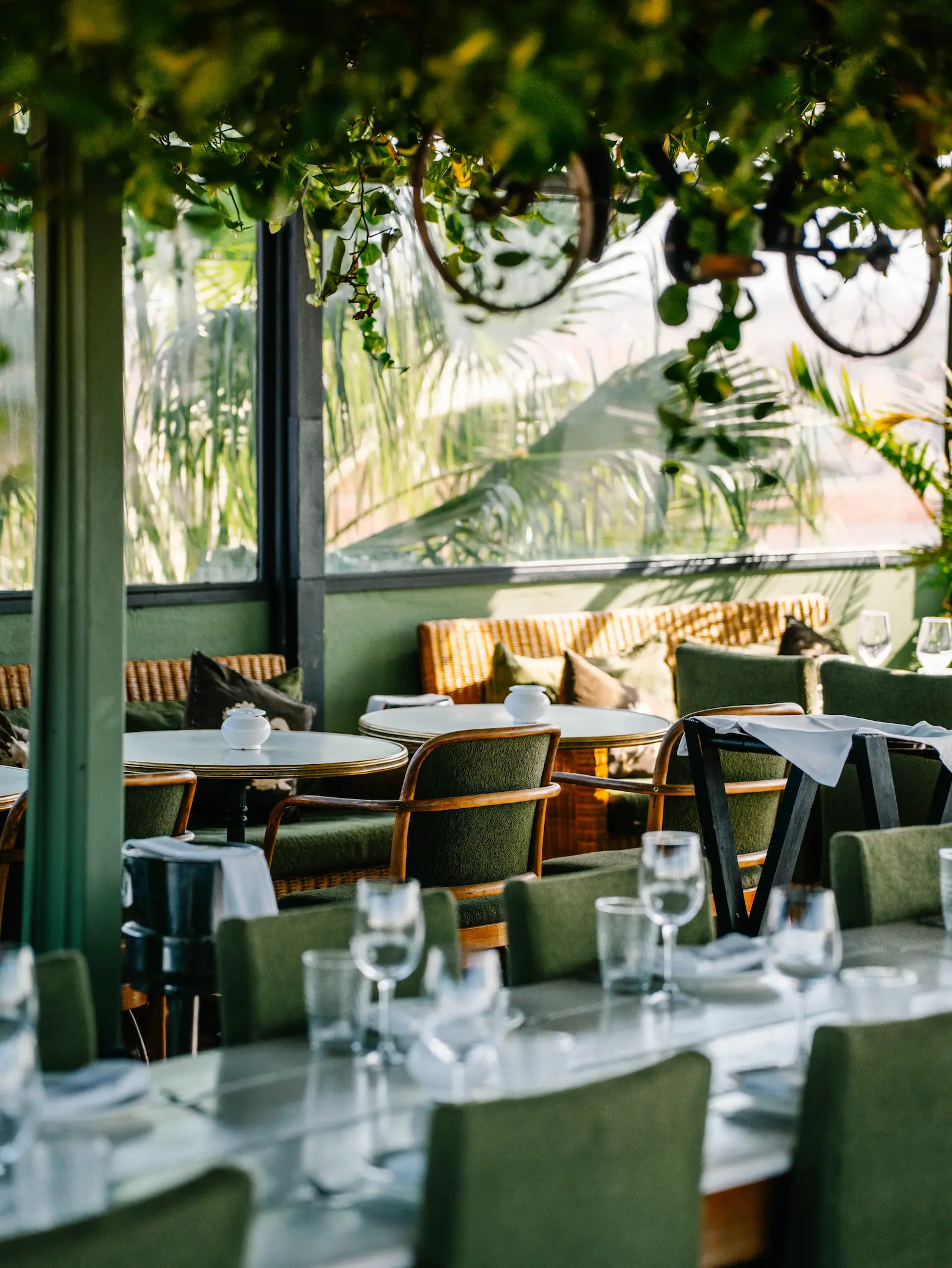 Luxurious interior design at Le Salama, rivaling the top Moroccan restaurants in Marrakech